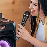 Караоке система G-Mark X220U з 2 бездротовими динамічними мікрофонами, професійна, фото 4