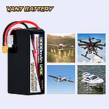 Акумулятор FPV дрона 12600мАг 126А 6S3P 21700 Li-ion 15–25.2В, збірка для квадрокоптера, фото 5