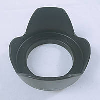 Бленда пелюсткова 52мм універсальна для об’єктива Canon Nikon Sony, захист від відблисків та засвітів