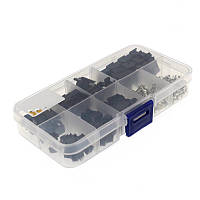 Роз’єми Dupont 2.54 мм 220 шт та 400 шт контактів тато/мама, конектори Дюпон набір