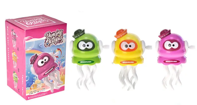 Танцююча іграшка-Кальмар/ музика, їздить, танцює / механічна , в коробці р.7х6х11 см, фото 2