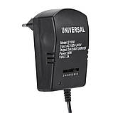 Блок живлення універсальний TW668, 3–12В, 30Вт, із 6 змінними штекерами, адаптер для зарядки, фото 3