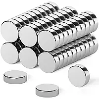 Неодимові магніти N35, 15x3 мм, 10 шт,сила притягання (~2.3 кг)