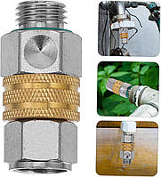 Швидкоз’ємний обертальний адаптер М14х1.5 мм для мийок високого тиску,нержавійка