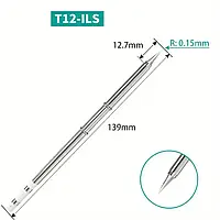 Сменне жало T12-ILS точність і надійність для паяльників та паяльних станцій Hakko T12