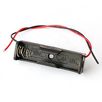 Відсік для 1 батареї AA 1.5В бокс кейс із проводами тримач акумулятора для Arduino