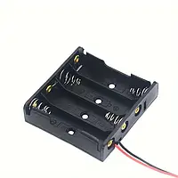 Відсік для батарейок AA 4×1.5В (6В), бокс із проводами, тримач для Arduino та електроніки