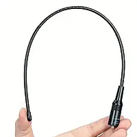 Двохдіапазонна антена NAGOYA NA-771 144/430 МГц, SMA-F (“мама”) отужна, довга та гнучка антена для рацій