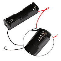 Кейс для акумулятора 18650 з проводами 3.7В, бокс-тримач батареї для Arduino, DIY-проєктів та електронних модулів