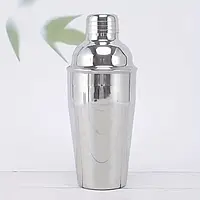 Барний шейкер 550 мл з нержавіючої сталі з ситечком і кришкою — для приготування коктейлів і напоїв