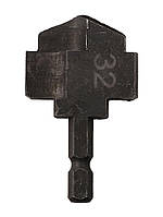 Ступінчасте шестигранне плоске свердло HSS для розширення пластикових труб PPR, ПВХ, ММР та відновлення фітингів