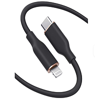 Кабель Type-C – Lightning Pavareal Q33PD 1м для iPhone, iPad, iPod швидка зарядка та синхронізація до 30 Вт