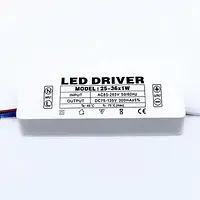Блок живлення LED драйвер 25-36×1 Вт 0.3А AC220В DC75-135В для світлодіодних стрічок, ламп та прожекторів