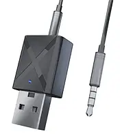 Мініатюрний USB-адаптер Bluetooth 5.0 VIKEFON KN320, передавач та приймач звуку