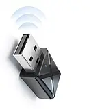 Мініатюрний USB-адаптер Bluetooth 5.0 VIKEFON KN320, передавач та приймач звуку, фото 7