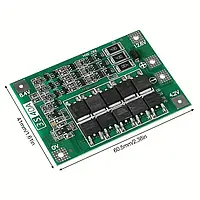 BMS контролер HW-288 3S 40A з балансуванням для Li-ion акумуляторів 18650