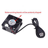 USB вентилятор Gdstime GDT6010S 60×60×11 мм 5В — кулер для охолодження електроніки, ПК та пристроїв, фото 5