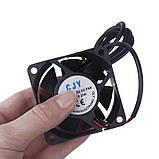 USB вентилятор Gdstime GDT6010S 60×60×11 мм 5В — кулер для охолодження електроніки, ПК та пристроїв, фото 8