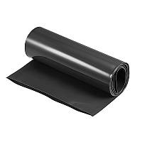 Термоусадочна трубка ПВХ 80x0.1 мм, довжина 1 м, чорна захист, ізоляція та антикорозійний захист проводів і кабелів