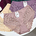 Бавовняні жіночі трусики  Leiccina #8361-1 Мікс, фото 3