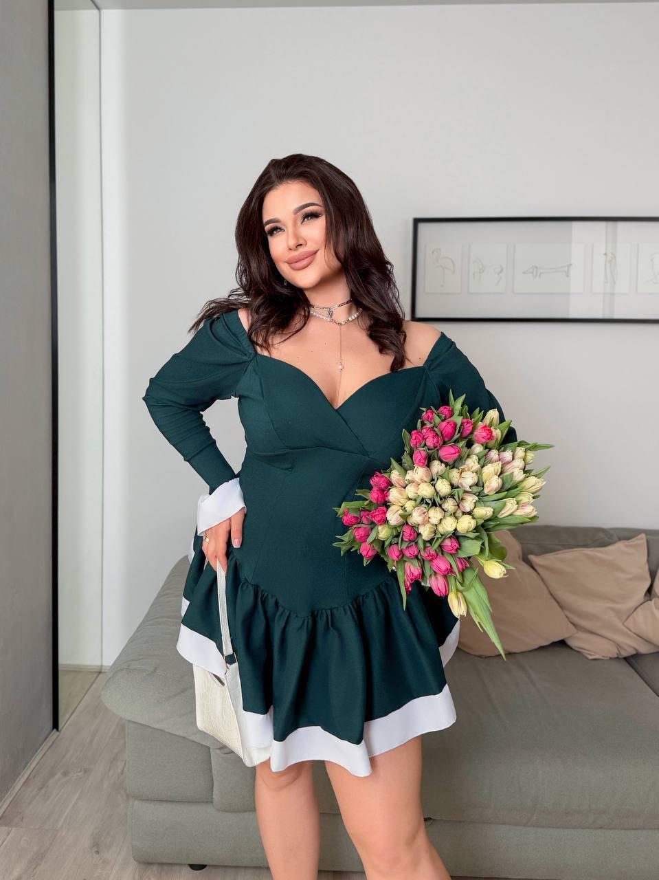 Плаття Норма + Батал "Джинс Бенгалін", фото 1