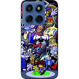 Силіконовий чохол case для Motorola Edge 60 Fusion Андертейл герої