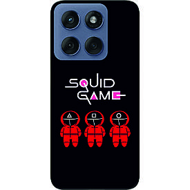 Силіконовий чохол case для Motorola Edge 60 Fusion Гра в кальмара