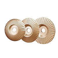 Шліфувальний обдирочний альфа диск 100x22мм Закруглений карбід вольфраму для УШМ болгарки