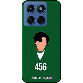 Силіконовий чохол case для Motorola Edge 60 Fusion Гра в кальмара Гравець 456