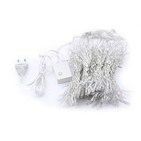 Світлодіодна гірлянда «Сітка» 180 LED синього світла для декору.