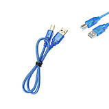 Кабель USB MiniUSB 0.5м екранований для Arduino смартфона зарядки та передачі даних, фото 9