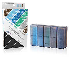 Набір абразивних шліфувальних губок 30 шт 1000-2500 грит DSPIAE SS-S02 з кейсом для дерева, пластику, металу