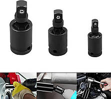 Набір ударних карданних шарнірів Cr-Mo 1/2 1/4 3/8 для торцевих головок