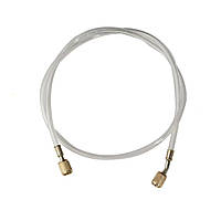 Заправний шланг для фреону R410 R22 0.9м 1/4-1/4 прозорий, кондиціонери та холодильники