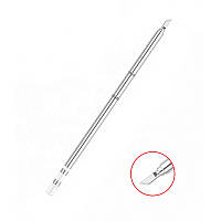 Жало T12-K «Ніж» для паяльників та паяльних станцій Hakko T12, змінний наконечник для точного паяння SMD