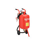 Піскоструйний агрегат резервуар 40л (0.6-0.8 МПа) споживання повітря 170-708 л/хв (86х48х33 см) Yato YT-55830, фото 6