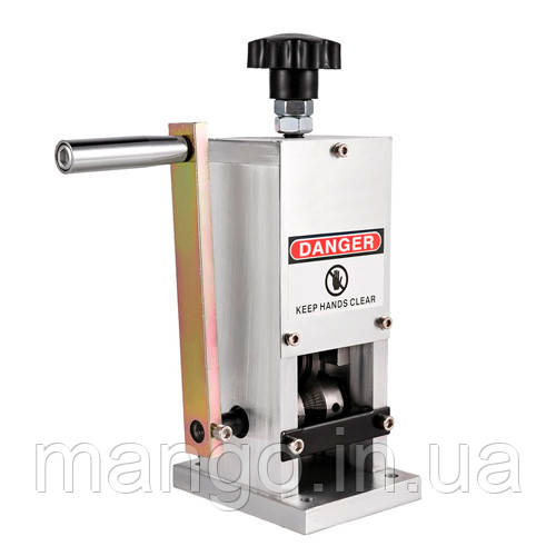 Пристрій для зняття ізоляції проводів 1.5–25мм, мідь алюміній, 2 режими, стрипер кабелю, фото 1