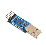 USB CP2104 CP2102 UART TTL адаптер 6pin програматор перехідник для Arduino, фото 3
