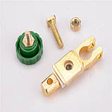 Клема мінусова для автомобільного АКБ з вимикачем маси 6-24В, металева, антикорозійна, фото 5