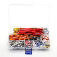Набір з’єднувальних джамперів 840шт дроти для макетних плат breadboard Arduino