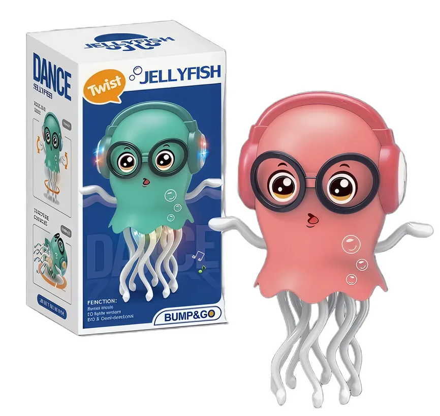 Дитяча інтерактивна музична іграшка Танцююча медуза Kt, фото 1