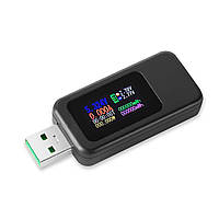 USB тестер Atorch U96P 13 в 1, вимірювач струму, напруги, ємності, потужності, D+/D-