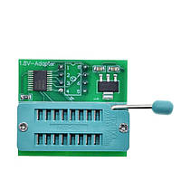 Адаптер 1.8В ZIF панель SPI Flash SOP8 DIP8 для програматора TL866CS TL866A EZP2010