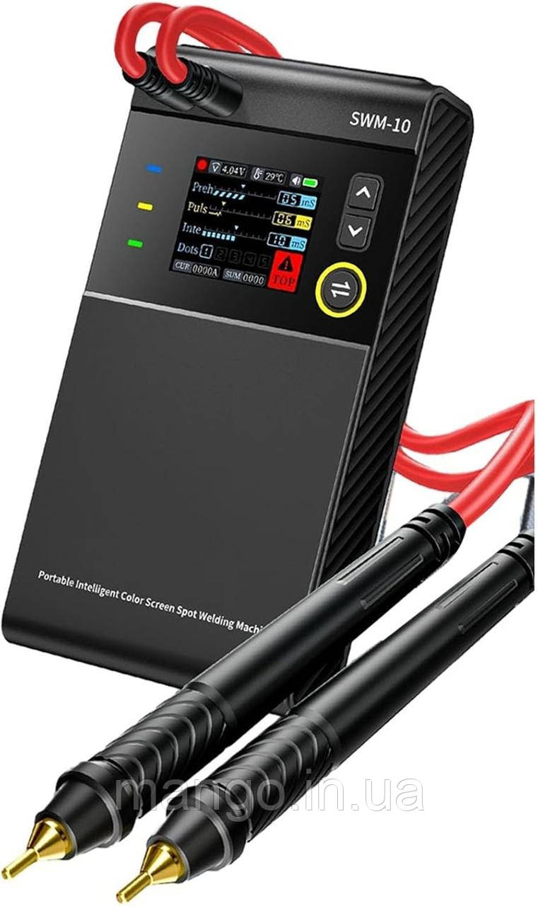 Апарат точкової контактної зварки FNIRSI SWM-10 портативний АКБ 5000мАг, фото 1