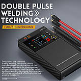 Апарат точкової контактної зварки FNIRSI SWM-10 портативний АКБ 5000мАг, фото 6