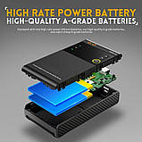 Апарат точкової контактної зварки FNIRSI SWM-10 портативний АКБ 5000мАг, фото 8