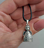 Срібний кулон Мотанка або у позолоті, фото 5