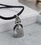 Срібний кулон Мотанка або у позолоті, фото 4