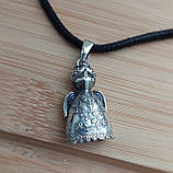Срібний кулон Мотанка або у позолоті, фото 7