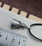 Срібний кулон Мотанка або у позолоті, фото 8